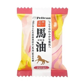 Мыло с лошадиным маслом для всей семьи Pelican Family Soap, 80 г