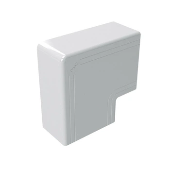 Угол плоский для короба 80x60мм ABS пластик белый [01744] In-Liner Classic NPAN БДК