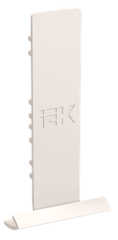 Фиксатор кабеля 40x86мм универсальный белый ПВХ [CKK-40D-FU-K03] Праймер