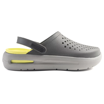 Сабо Crocs InMotion Clog 45-46 р 28.4-29 см Серые Салатовые 209964-M11/W13 Grey/Light Green