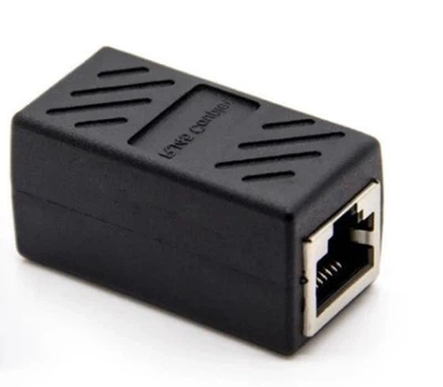 Кабельний з'єднувач кручений пари - для інтернет кабелю RJ-45 - джойнер