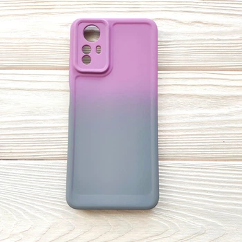 Чохол TPU Gradient для Xiaomi Redmi Note 12S Lilac-gray