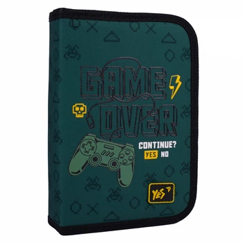 Пенал твердий YES одинарний без клапана HP-02 Game Fan (533653)
