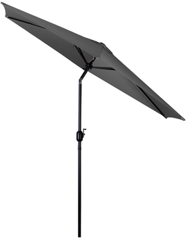 Parasol ogrodowy Plonos PL-884 300 cm Szary (488400)