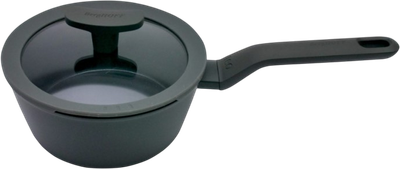 Ківш BergHOFF Leo Basic з кришкою чорний 1.1 л (5413821374284)