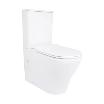 Унітаз підлоговий Qtap Virgo Ultra Quiet безобідковий з сидінням