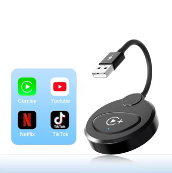 Бездротовий відеоадаптер Android Auto із Netflix/YouTube/Tiktok для автомобілів з дротовим підключенням Android Auto