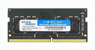 Оперативная память для ноутбука DDR4-2133 8GB PC4-17000 Golden Memory GM21S15S8/8 (7706796)