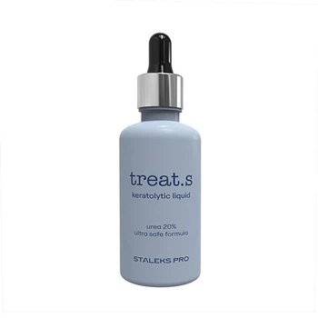 Гель-кератолитик для удаления мозолей и натоптышей Staleks PRO treat.s Keratolytic Liquid с мочевиной 20% 50 мл