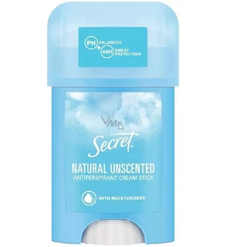 Дезодорант Secret жіночий кремовий дезодорант-антиперспірант стик Natural 40 мл.4823