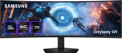 Монітор 49" Samsung Odyssey G9 G91F DQHD 144Hz Gaming Monitor (LS49FG916EIXC)