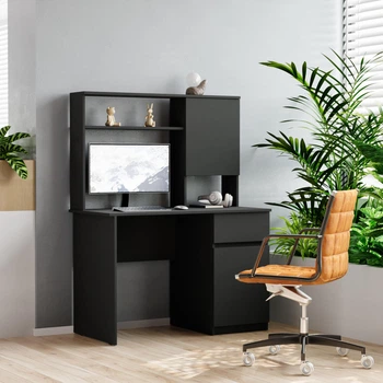 Стол письменный Furnigrade СП-13 антрацит 145х110х550