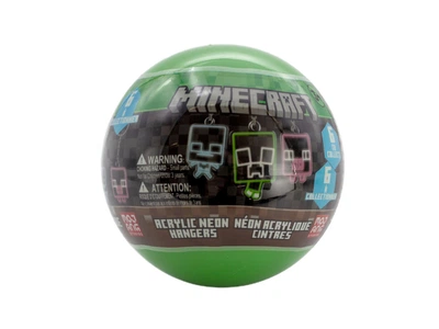 Акриловая фигурка сюрприз Minecraft Майнкрафт с подвеской в капсуле JTMIN-35200