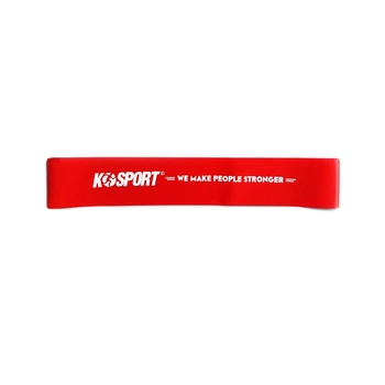 Лента-эспандер K-Sport Power Band Mini красная, латекс, 600×50×1,1 мм, сопротивление 15–22 кг(ISL_48FB1DC86855)