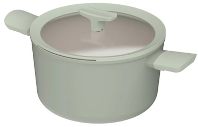 Каструля з кришкою BergHOFF Balance Eco Green 24 x 14 см 5.5 л (5413821363653)