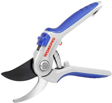 Секатор садовый с алюминиевыми рукоятками Workpro SK5 PRO 215 мм (WP332011)