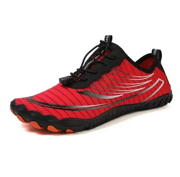 Взуття для пляжу і коралів аквашузи Diving shoes червоні зі шнурками 45 ( 29,1 см ) 310