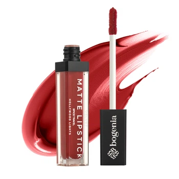Матова рідка помада Matte Lipstik Bogenia 8 мл 022 Hollywood Lights