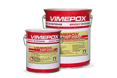 Эпоксидная краска для промышленных бетонных полов Vimatec Vimepox TOP COAT (A+B) 10 кг RAL 7040