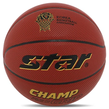 Мяч баскетбольный Star Champ Grip 4277C для зала и улицы (Indoor/Outdoor) размер 7 Brown