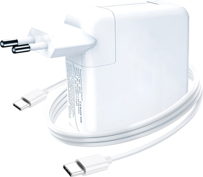 Зарядний пристрій Foxconn 87W Type-C White (37431-1)