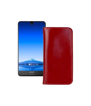 Портмоне для телефону Sharp Aquos S2 (C10) Червоний