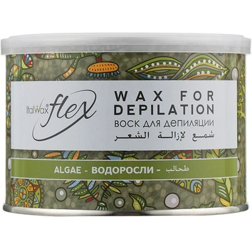 Теплый воск в банке Ital Wax FLEX Водоросли 400г