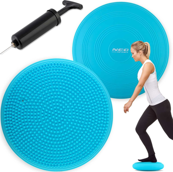 Poduszka Neo Sport sensoryczna do cwiczen 33 cm ns 958 niebieska (5903890617226)