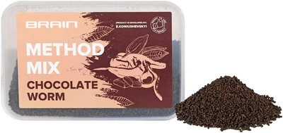 Метод Микс Brain пеллетс Chocolate Worm Шоколадный червь 400г
