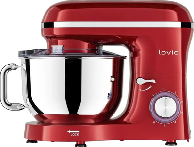 Mikser planetarny Lovio ChefAssistant Czerwony (LVSTM01RD)
