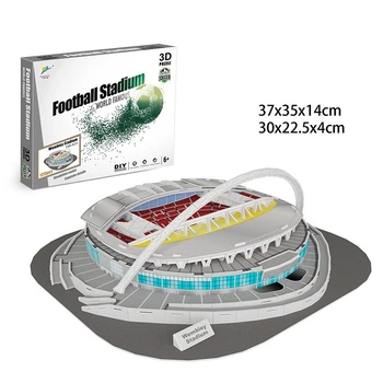 Футбольный картонный конструктор Уембли Стэдиум Wembley Stadium
