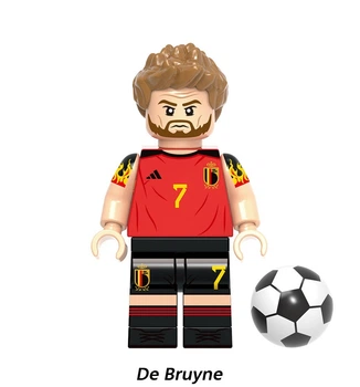 Конструктор человечек Кевин Де Брюйне De Bruyne в форме сборной Бельгии