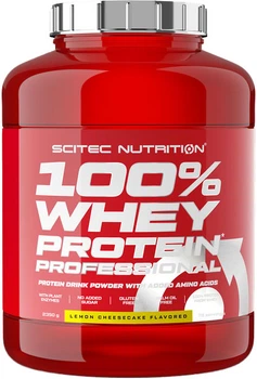 Сироватковий протеїн Scitec Nutrition 100% Whey Protein Prof порошок 2350 г Лимонний чизкейк (5999100021600)