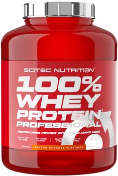 Сироватковий протеїн Scitec Nutrition Whey Protein Prof. порошок 2350 г Солона карамель (5999100021648)
