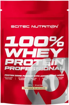 Сироватковий протеїн Scitec Nutrition Whey Protein Prof. порошок 1000 г Ваніль (5999100029095)