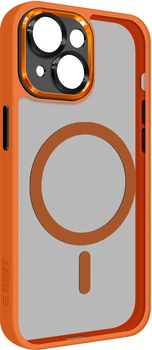 Чохол для смартфона ArmorStandart Unit MagSafe SE для Apple iPhone 15 Orange/Black (ARM75360)