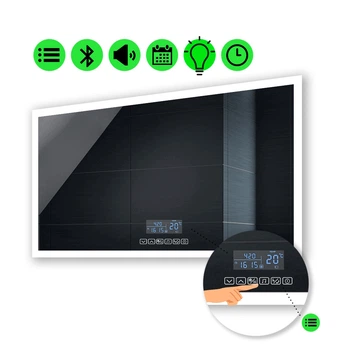 LED-зеркало 100x60см, с Smart-блоком, модель Simphony (Simphonyg126)