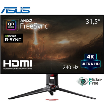 Монитор ASUS PG32UCDP безрамочный WOLED 3840x2160 4K Ultra HD 31.5"