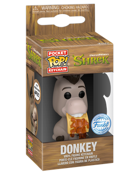 Figurka Funko POP Keychain: Shrek DreamWorks 30th Anniversary - Donkey 82223 (889698822237)