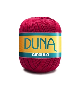 3635 DUNA пряжа (100% мерсиризована бавовна, 100гр. 170м. ), малиновий