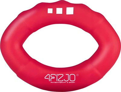 Эспандер кистевой силиконовый 4FIZJO Hard 22 кг Red (P-5907739313751)