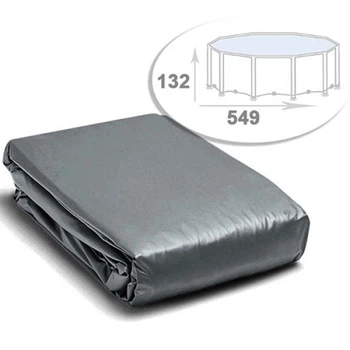 Чаша для каркасного бассейна Intex и Bestway 12436, для круглого, 549х132 см (IP-169810)