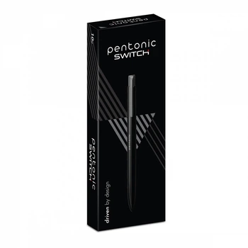 Набор масляных шариковых ручек автоматических LINC Pentonic Switch, 10 шт., черный, 0.7 мм, 411950