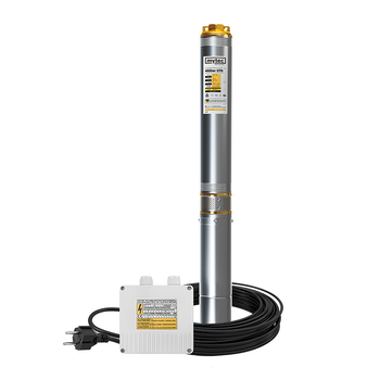 Насос глибинний Mytec 4SDM/8 370, H 55м, Q 80л/хв, стійкий до піску (кабель 30 м, пульт)