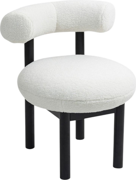 Стілець для кухні та вітальні Homla PACIS 59.5 x 65.5 x 75.5 см Ecru (5906496743696)
