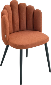 Стілець для кухні та вітальні Homla AULA 49 x 55 x 85 см Orange (5906496741708)
