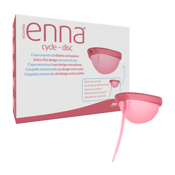 Менструальна чаша Enna Cycle Disc (8436598242188)