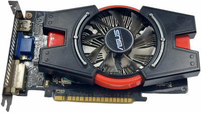 Відеокарта Asus PCI-Ex GeForce GT 630 1024MB GDDR5 (128bit) (810/3200) (VGA, DVI, HDMI) (GT630-1GD5) (б/в)