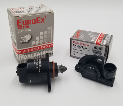 Регулятор холостого хода+датчик позиции дроссельной заслонки EuroEx Сенс 1.3 Каталожный номер 2112-1148200, 93740918