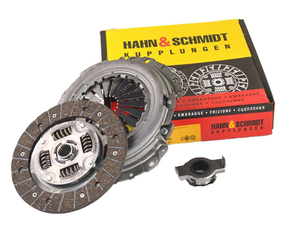 Сцепление в сборе Hahn&Schmidt Део Ланос 1.6 корзина+диск+выжимной Каталожный номер DWK-028